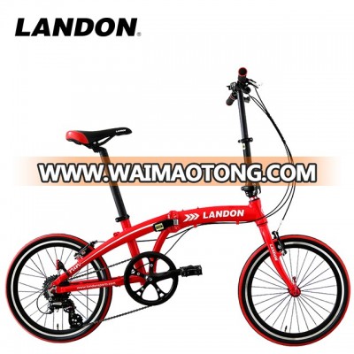 LANDON High quality wholesale cheap folding bike 20 inch