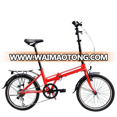 High quality wholesale cheap 20 inch steel folding bike bicycle