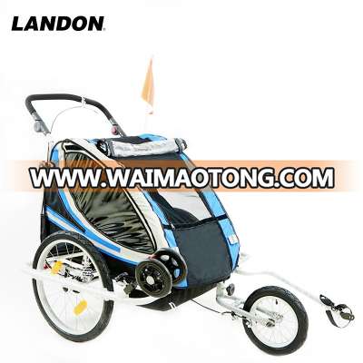 Baby Trailer new type bicycle child with adjustable bar 3 wheel bicycle 5 point harness folding bicycle