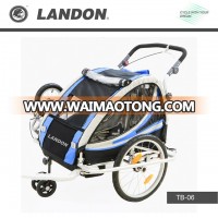 LANDON fixed front wheel aluminium alloy outdoor bicycle baby bike trailer