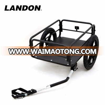 LANDON luggage bicycle trailer High quality Iron shopping cart pet bicycle trailer